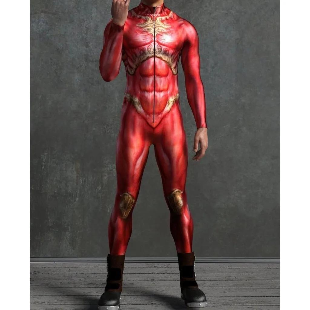 Costumi da Palco Stampa Digitale 3D per Adulti Evento di Halloween Carnevale Festa a Tema Costume Cosplay Gioco di Ruolo Tuta
