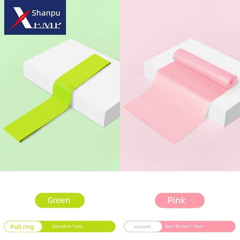 

10yj Elastic Band A1p83-Yoga Hip Exercise Band Elastic Force Circle Resistance Band Latex Non Slip Squat Hip Beauty Training Ring Pull ring Green +36 pounds Pink 1 each