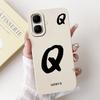 For Infinix Smart 10 2025 Lucky Initial Letter Phone Case For Infinix Smart10 Soft Silicone Shockproof Cases