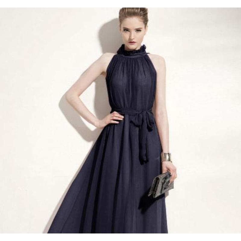 Travel Photo Desert Long Dress Women's Summer Swing Elegant Belt Slimming Seaside Holiday Beach Dresses
