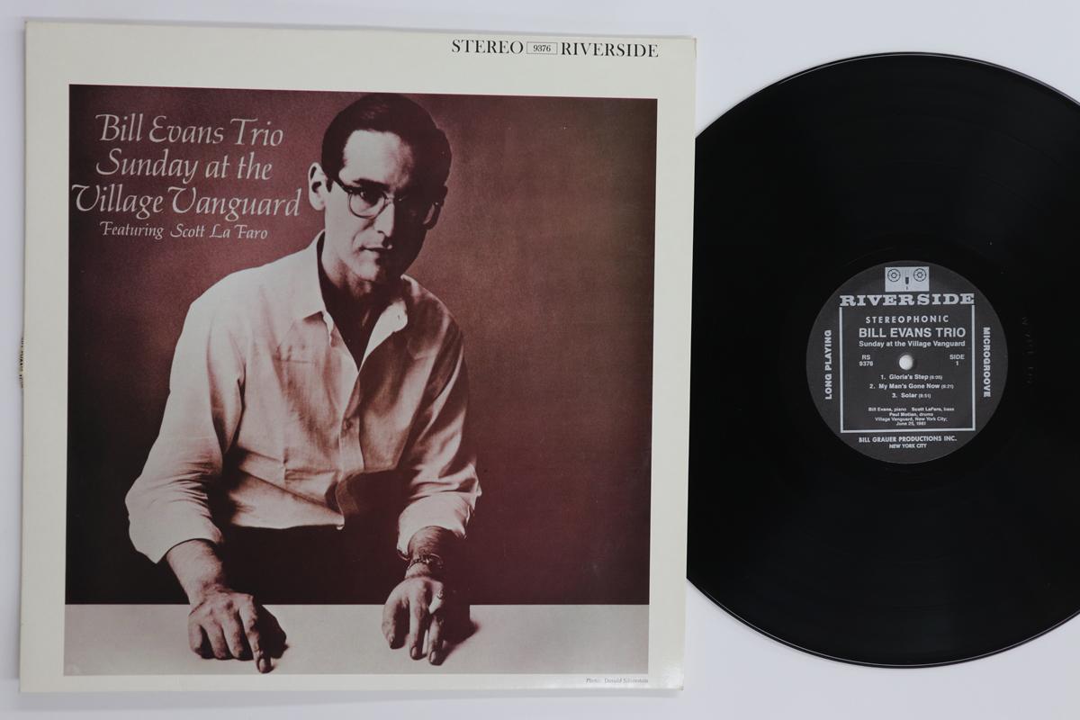 

LP Record BILL EVANS Sunday At Village Vanguard 180g RS9376AE004 RIVERSIDEALTO Germany Jazz Used
