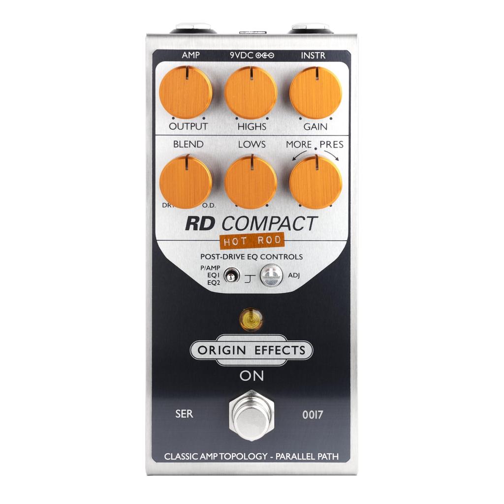 ORIGIN EFFECTS RD COMPACT Hot Rod Hot Rod Amp Overdrive