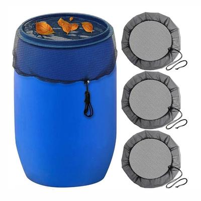 Su Drawcord Gardening Tools Catchment Net Filter Ekrano apsauginiu dangteliu Lietaus statinės dangtelis