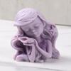 Princess Dolls Series Gypsum Mold Cute Girl Portrait Candle Making Handmade Soap Resin Epoxy Silicone Mould Girls Birthday Gifts