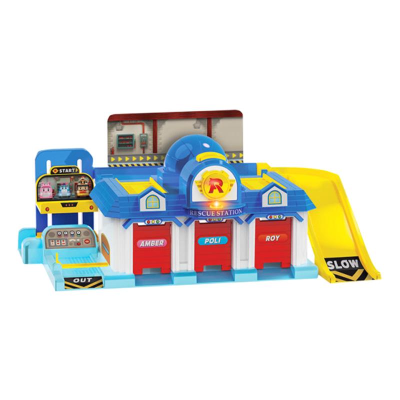 

Поехали в штаб-квартиру (Включая пластиковую машинку POLI)