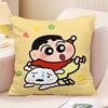 Cute Cartoon Crayon Shin-chan pillowcaseBedroom Sofa Decorative Cushion Cover With Zipper Soft Cushion Cover,(5)
