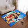 Anime Character Rug with Pirate Theme, Vibrant Colors for Home Decor Suitable for Use As an Anti-slip for Living Room Bedroom Sofas
