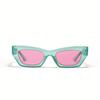 Small Frame Sunglasses Women'S Cat Eye Sunglasses Men'S Candy-Colored Ins Wind Glasses