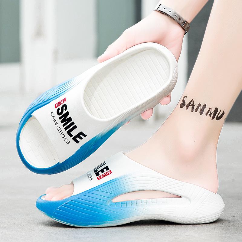 

Мужские спортивные нескользящие уличные шлепанцы 2025 года - летняя обувь для воды и пляжа с одним ремешком, комфорт как у пуфа. 38/39