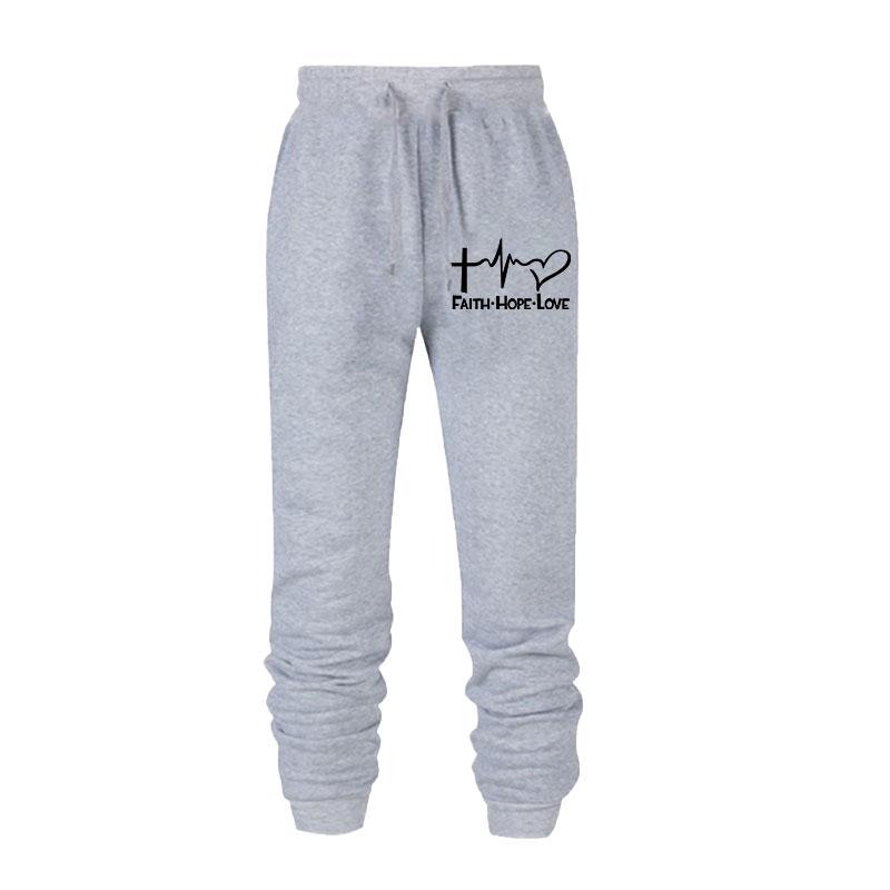 New Running Jogging Pants Cotton Soft Bodybuilding Joggers Sweatpants Long Trousers Sport Training Pants Long Clothing