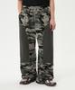 TRILLION Camo Carpenter Wide Sweatpants_Gray
