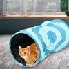 Foldable Polyester Pet Cat Playing Tunnel Indoor Outdoor Training Toy for Pets Kitten