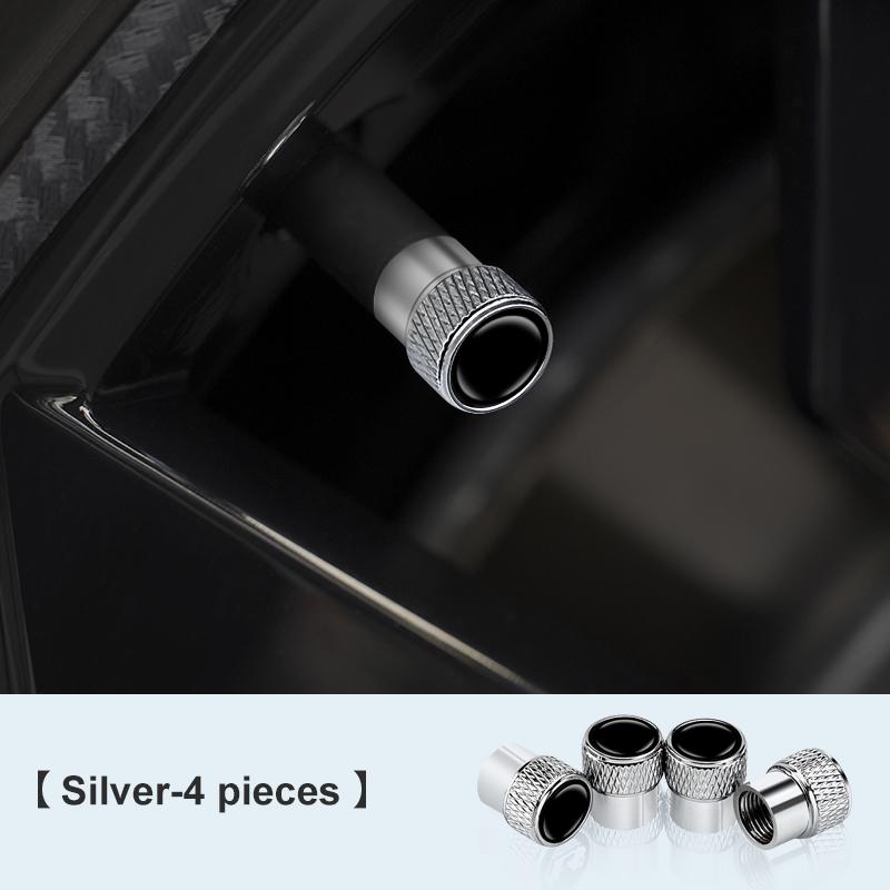 For Great Wall Wey TANK 300 400 500 700 Tank300 GMW 4Pcs Aluminum Alloy Car Wheel Tire Valve Caps Tyre Stem Covers Accessories