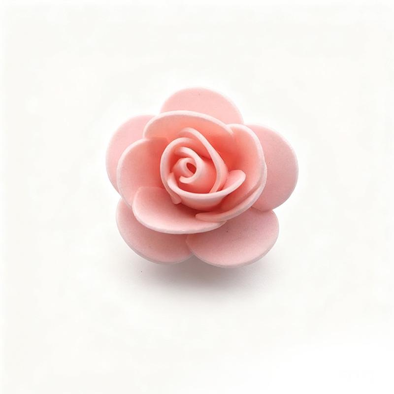 3.5cm PE Foam Rose Flower Material for Wreaths and Foam Bears, Mix Colors Available