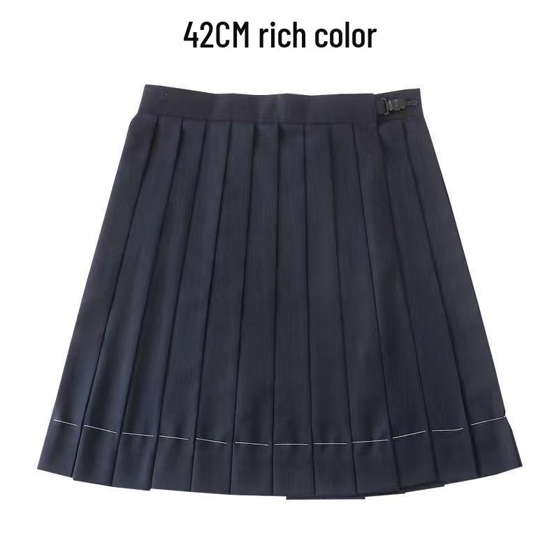 Women's Striped Long-Sleeve Shirt - Autumn 2024 Japanese Basic Style