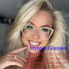 Red Female Cat Eye Myopia Glasses -1.5 -6.0 Retro Blue Light Glasses Women Optical Computer Prescription Eyeglasses Frame Metal