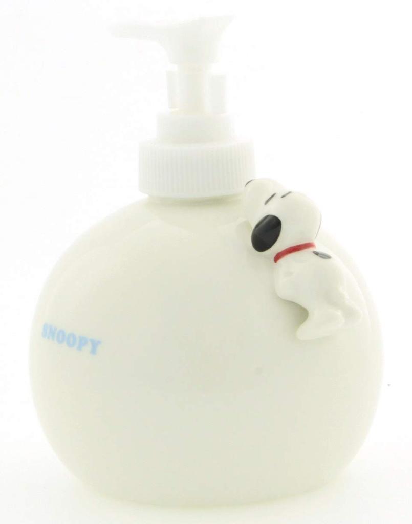 Marimo Craft Snoopy Soap Dispenser with Figure, 95x1300mm, SPY-271
