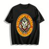 Rockamonkey Garage Print Tee Retro Mechanic Style Casual Top Pure Cotton T-shirt