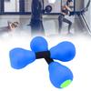 Women Aquatic Dumbbells Floating Muscle Building Quickly Drying Water Weights for Fitness Blue