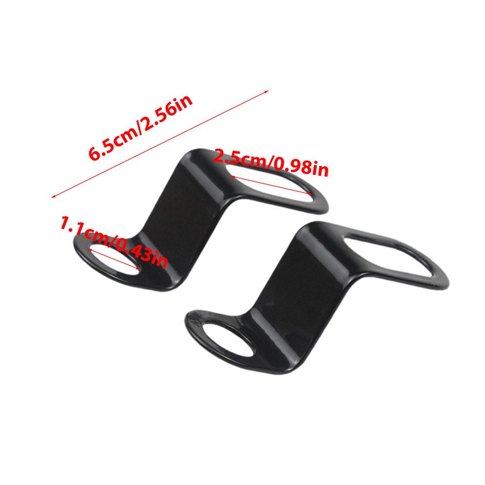 2 buc motocicletă modificat semnalizare lumină indicator suport metalic spate semnalizare lumină Z suport motocicletă semnalizare suport