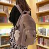 Mode Große Student Rucksack Abzeichen Rucksack Mädchen Schule Tasche Hohe Kapazität Frauen Rucksack Weibliche Nette Freizeit Reise Mochila