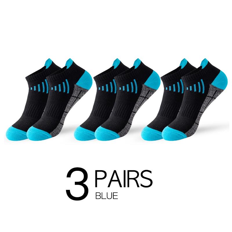 HSS 3Pairs Organic Cotton Women Socks Ankle Breathable Run Sports Sock Black Pink Casual Athletic Summer Thin Men Short Sokke