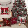 Festive Christmas Patterned Pillow CoversSuitable for Sofa Car Bedroom Decorative Cushion Cover Pillow Cover