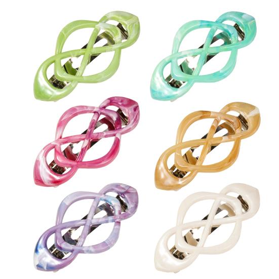 French Style Hair Clip Decorative Vintage Half Ponytail Spring Clip Non-Slip Design Strong Grip Hair Pin Hair Accessories