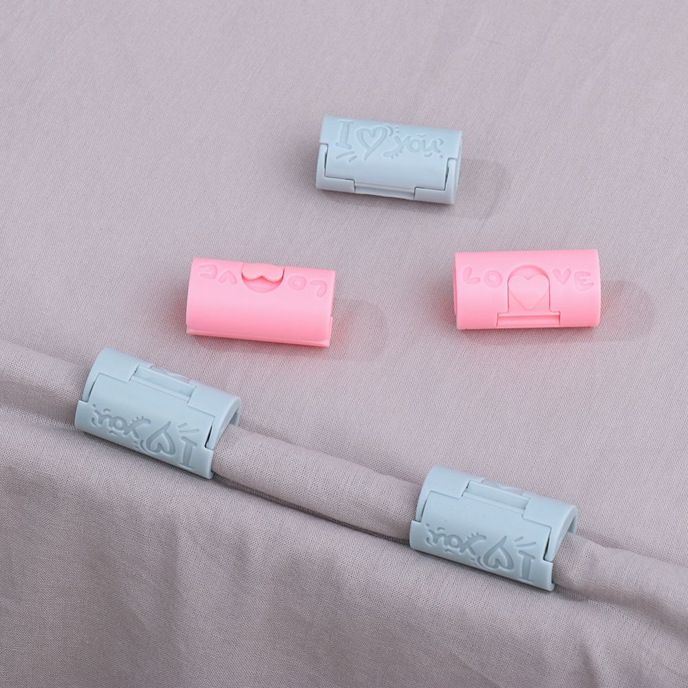 6PCS Invisible Mattress Buckle Needle-free Sheet Holder Quilt Bed Cover Sheet Clips Bed Pegs