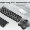 Silicone Comfortable Wrist Rest Non-Slip Desktop Wrist Support Ergonomic Mouse Pad  Office Use