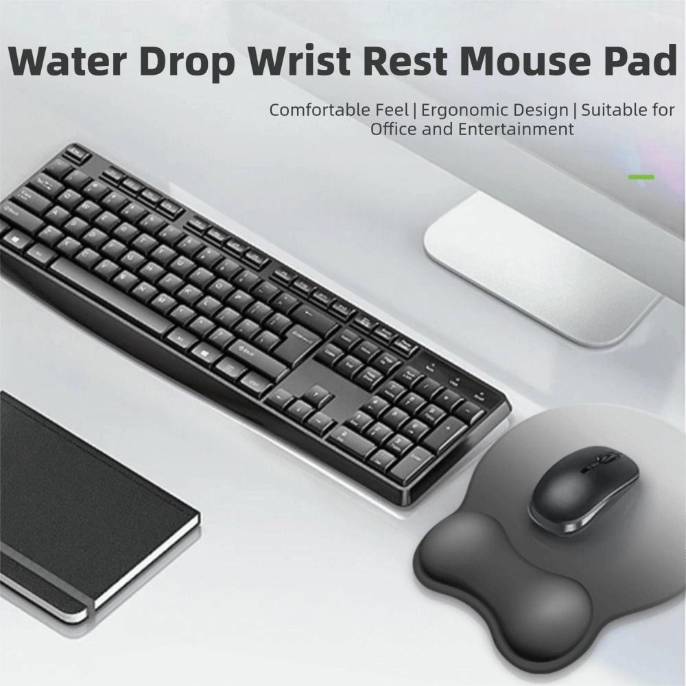 Silicone Comfortable Wrist Rest Non-Slip Desktop Wrist Support Ergonomic Mouse Pad  Office Use