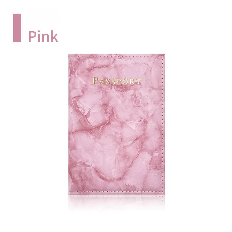 

Обложка для паспорта Дорожный держатель для паспорта Защитный чехол Органайзер Билет Документ Визитки Кредитные ID-карты Кошелек 1PC розовый
