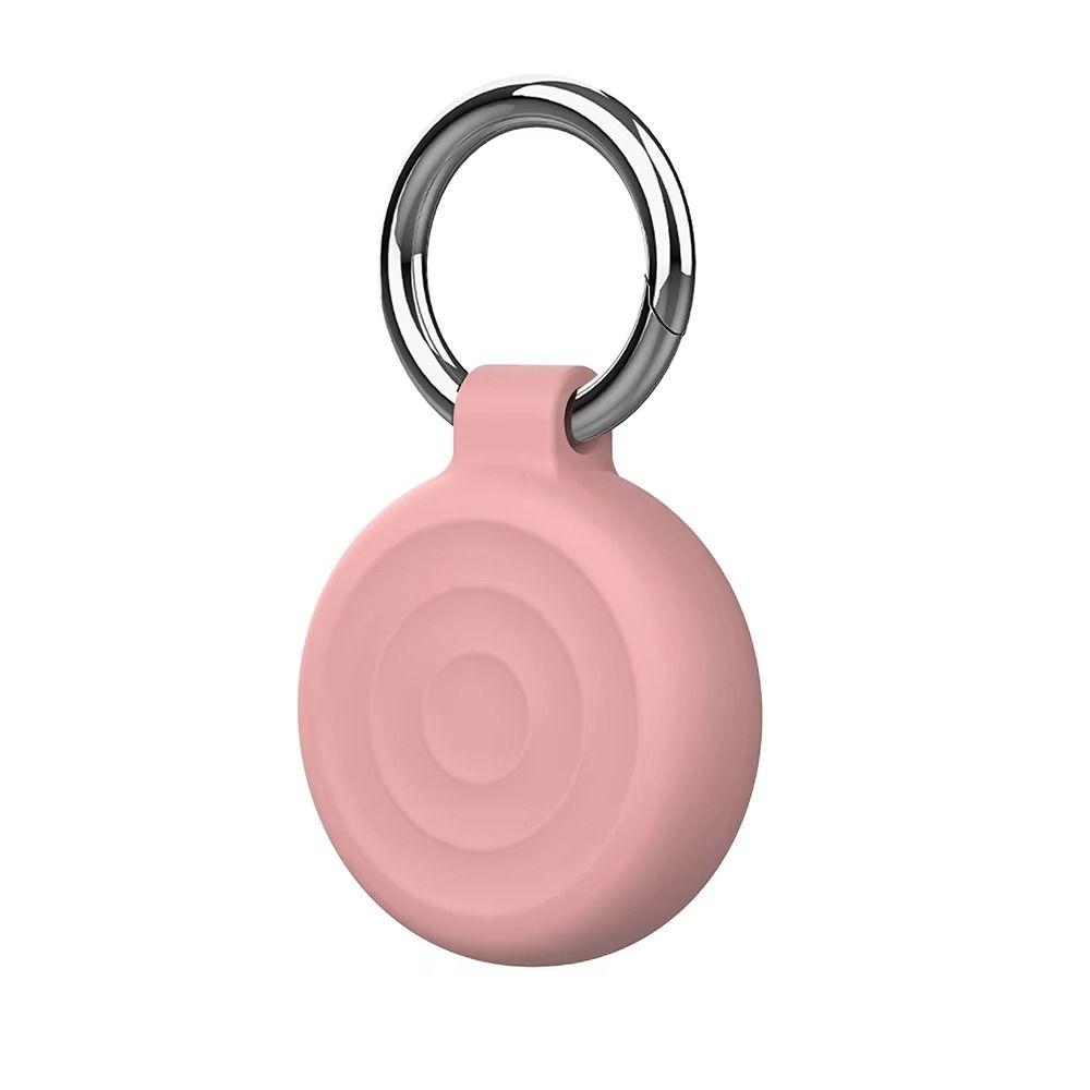 Silicone Tracker Cover Keychain Locator Holder Shell for Apple AirTag Tracker Accessories