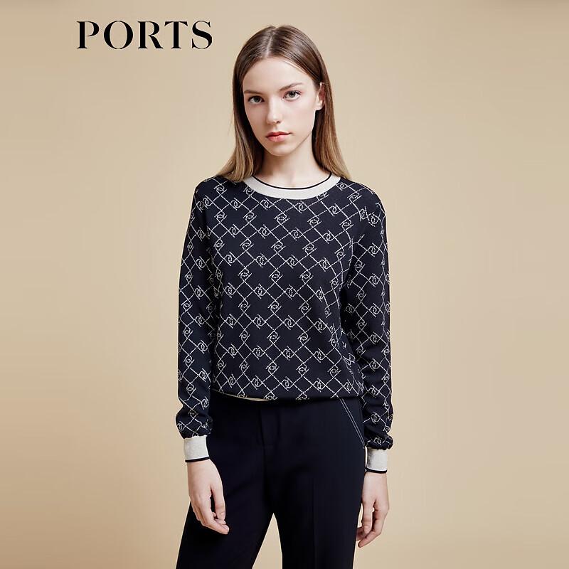 

PORTS Women s Color-Block Knit Sweater S