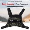 Men's Outdoor Tactical Vest Bag - Multifunctional Chest Bag for Training, Running, and Fitness