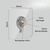 Non-Marking Screw Sticker Punch-Free Self Adhesive Wall Hanging Sucker Screw Stickers Picture Hook Nail Holder Door Hanger Photo