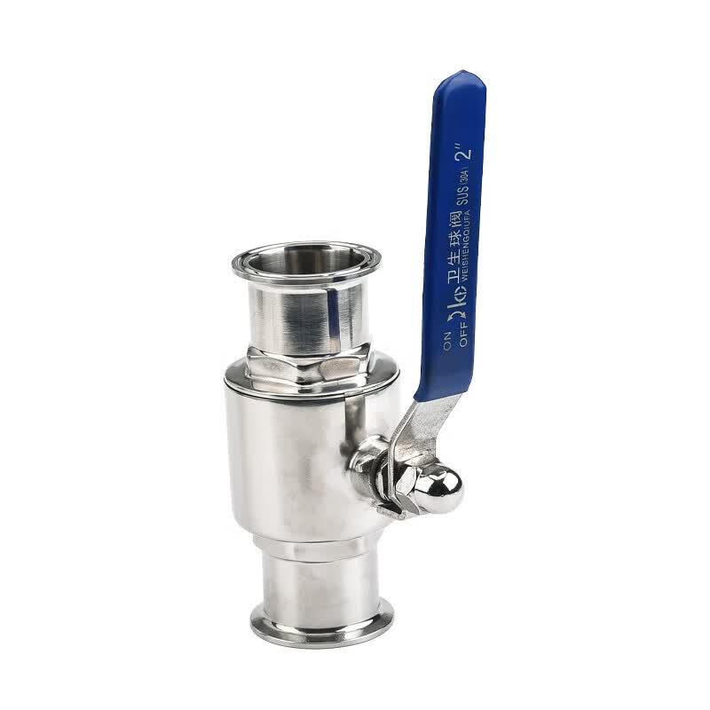 304 Stainless Steel Quick Clamp Ball Valve
