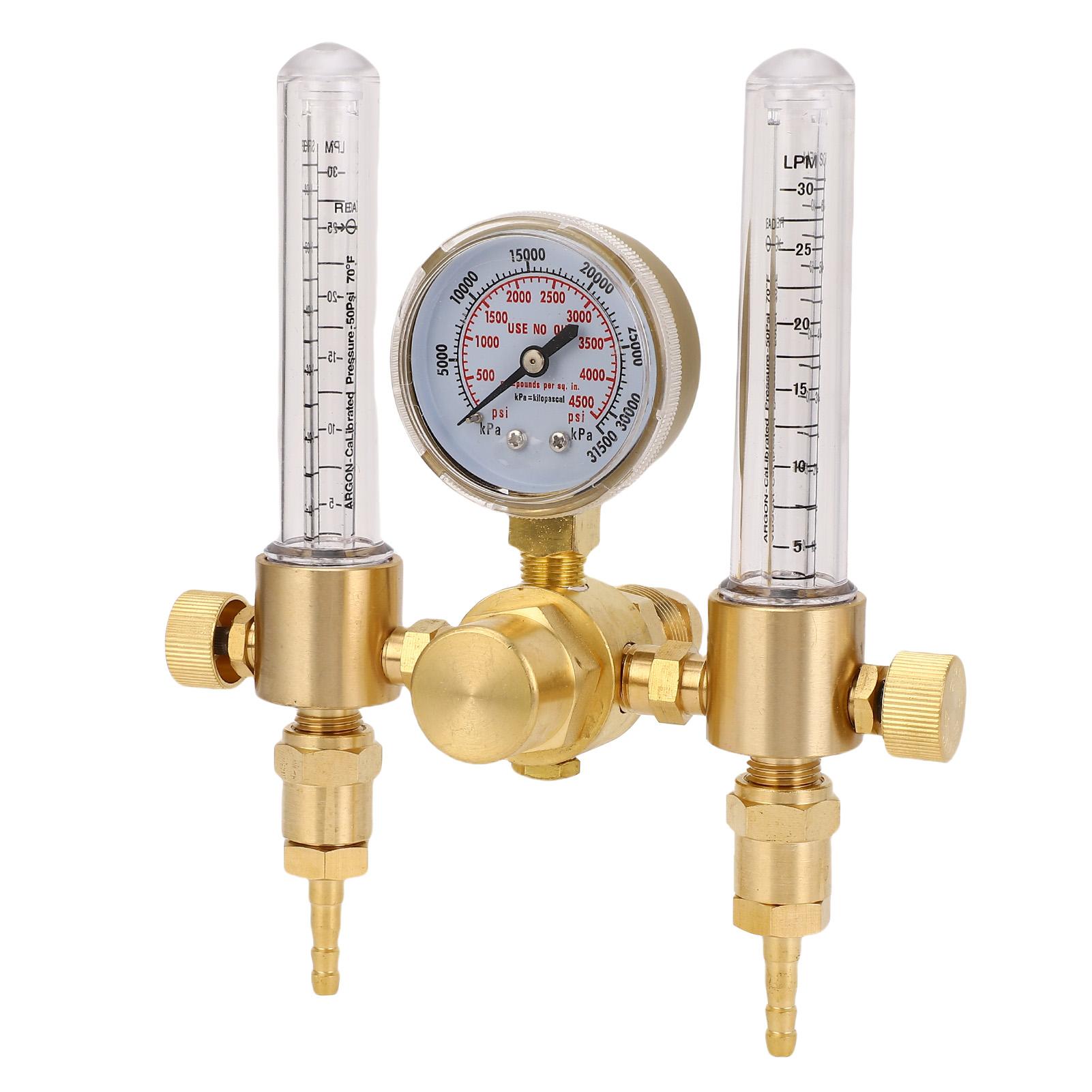 

Регулятор аргона расходомер двойной выход 0 60CFH 0 4500PSI вход CGA580 расходомер аргона газовый регулятор для TIG MIG сварки