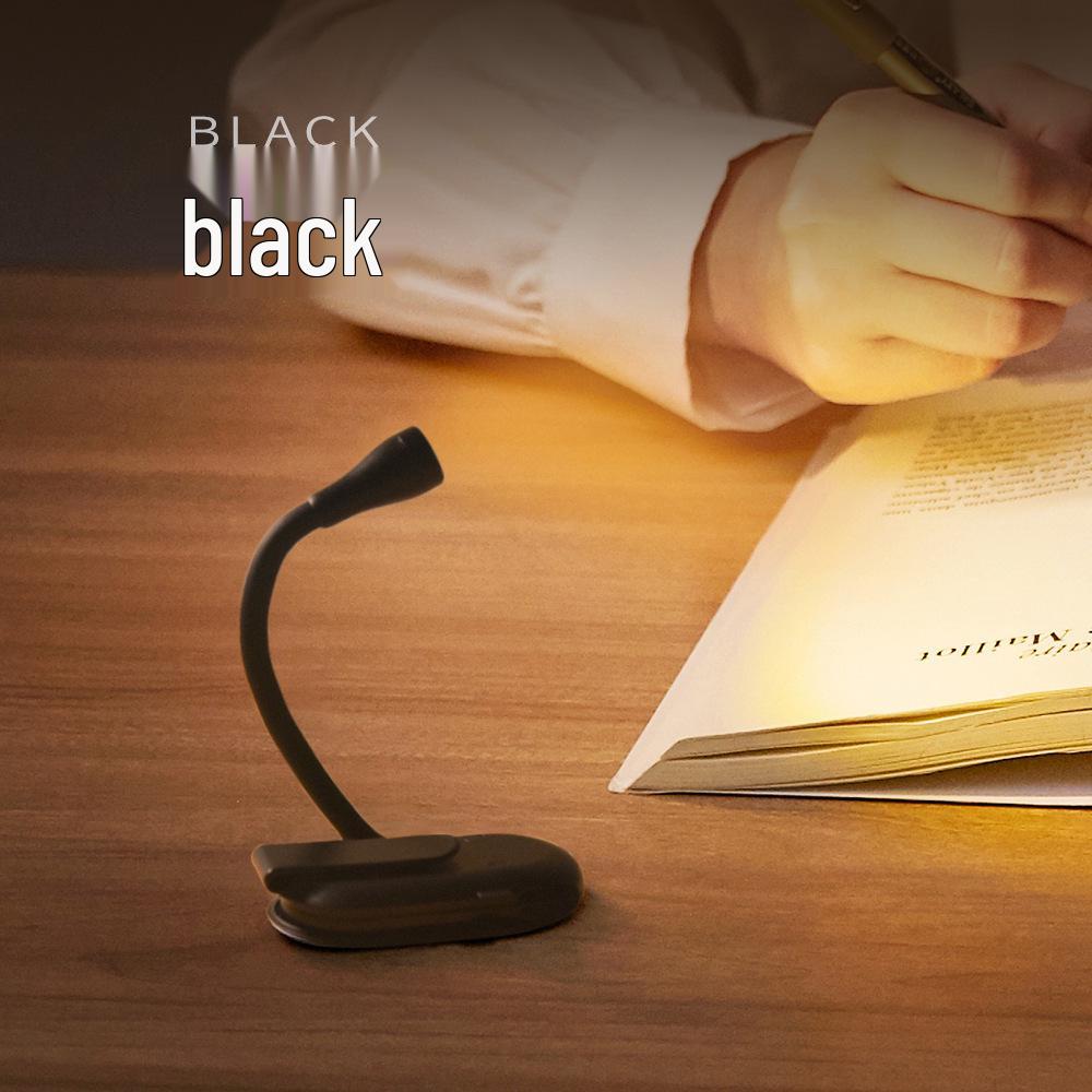 Compact USB Rechargeable LED Desk Lamp - Eye-Friendly Reading Light & Student Gift