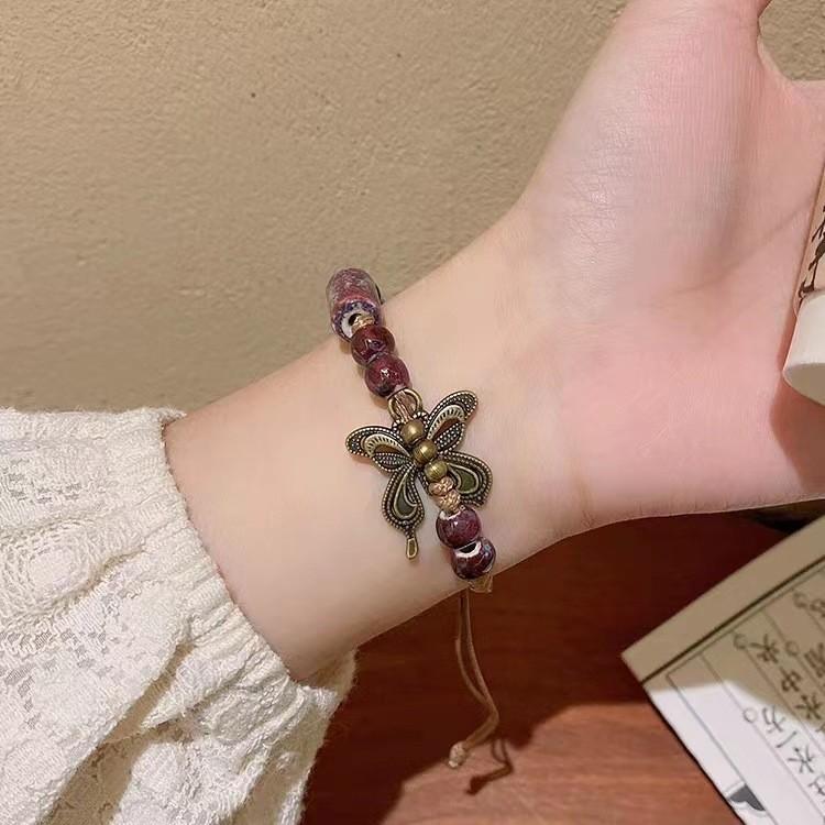 Ceramic Elegant Handcrafted Beaded Bracelet Fashionable And Unique Accessory