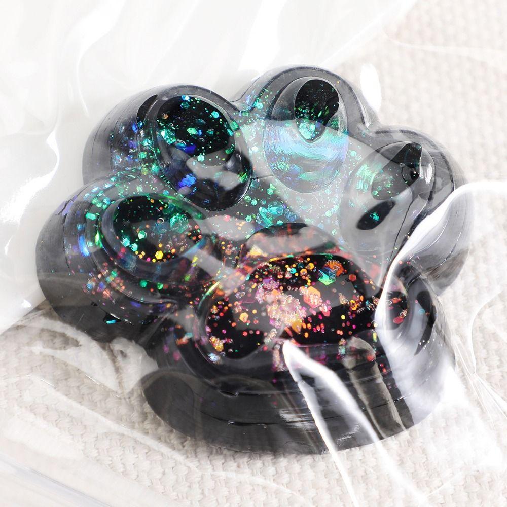 Kneading Cat Paw Fidget Toy Blingbling Slow Rebound Cat Paw Pinch Toy Cat Paw Squeeze Toy  Children