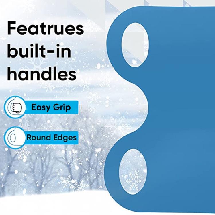 Lightweight Roll Up Slider Kids Adults Durable Speed Snow Sledding Snow Carpet