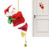 Santa Claus Musical Climbing Rope With Music Electric Animated Battery Operated Decorations Christmas Santa Claus Climbing Rope
