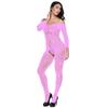 Sexy underwear online sexy one-piece, neck-hanging one-piece stockings, open-ended hollowed out on all sides