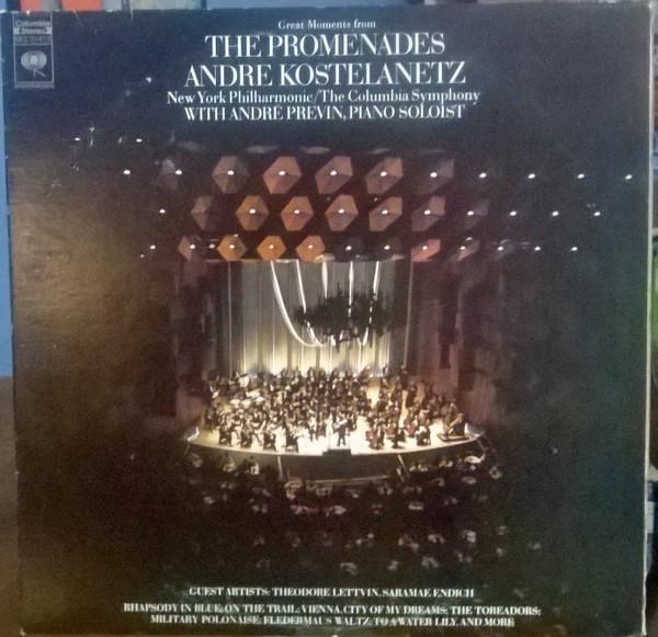 

LP Record ANDRE KOSTELANETZ NEW YORK PHILHAR The Promenades MG31415 COLUMBIA MASTE 1972 Canada Classical Used