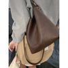 Retro Large-capacity Bag, Fashionable Commuting Bucket Bag, Versatile Crossbody Bag