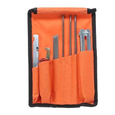 Chainsaw Sharpener File Kit Chainsaw Chain Sharpener Chain Parts Set, 5/32, 3/16, and 7/32 Inch