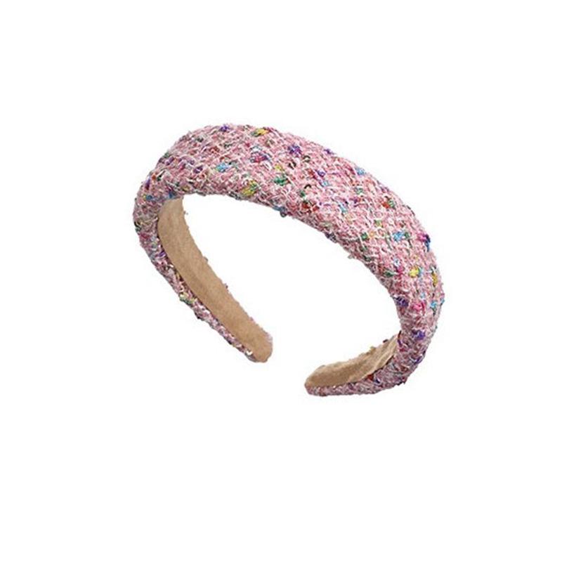 Pink Series Women's Versatile High-Top Non-Slip Hairband - Perfect for Outings, Face Washing, and Sweet Styles
