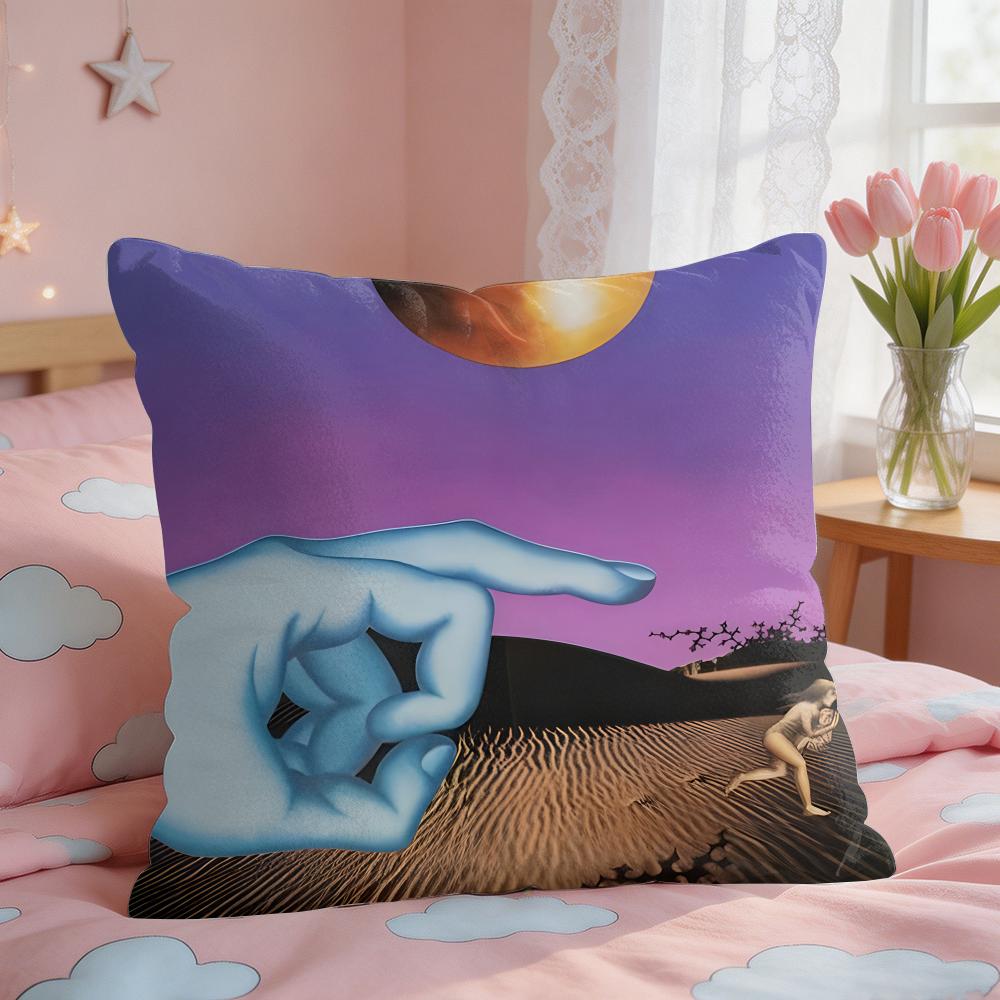 Fantastic La Planete Sauvage Cushion Cover Square Short Plush Pillow Case Living Room Sofa Home Decor Funda X