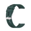 For Huawei Watch GT 3 42mm 20mm Silicone Silver Buckle Watch Band(Mint Green)